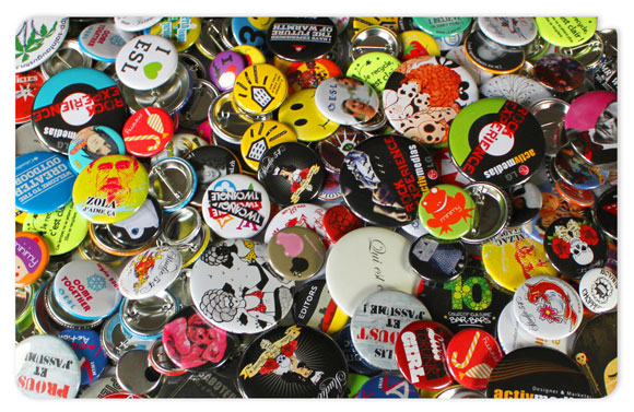 Mosaique de Badges