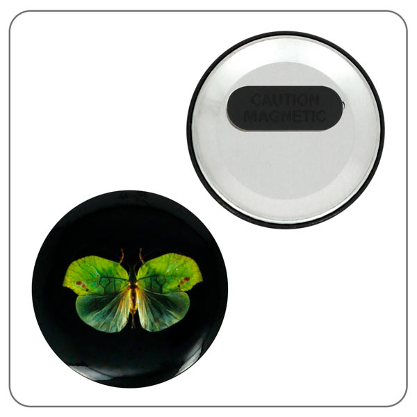 Badges Ronds Personnalisés 56mm Attaches Aimantées