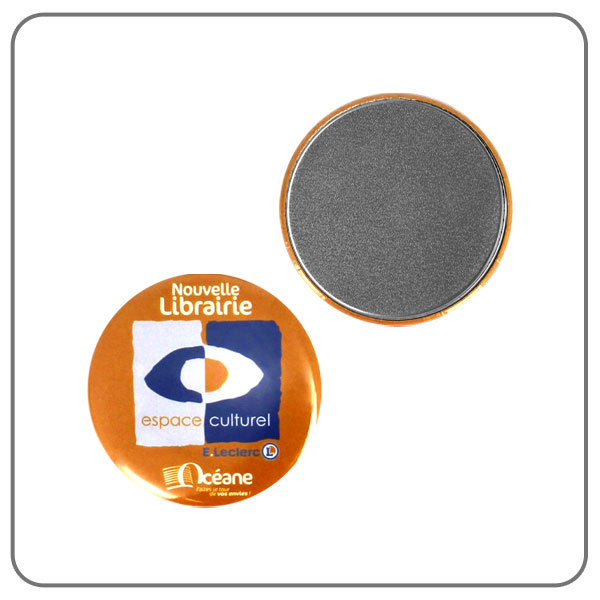 Jetons Ronds Personnalisés 32mm en Métal