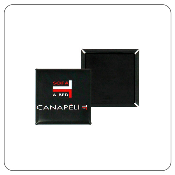 Magnets Carrés Personnalisés 40mm x 40mm